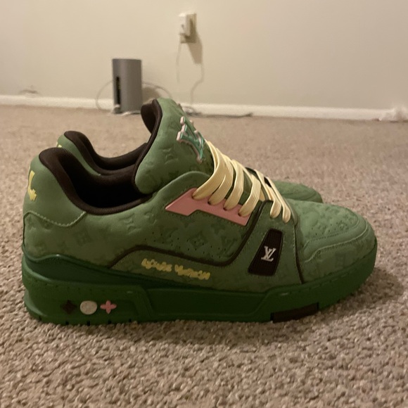Tyler, the Creator x Louis Vuitton Trainer “Green” - Picture 2 of 5
